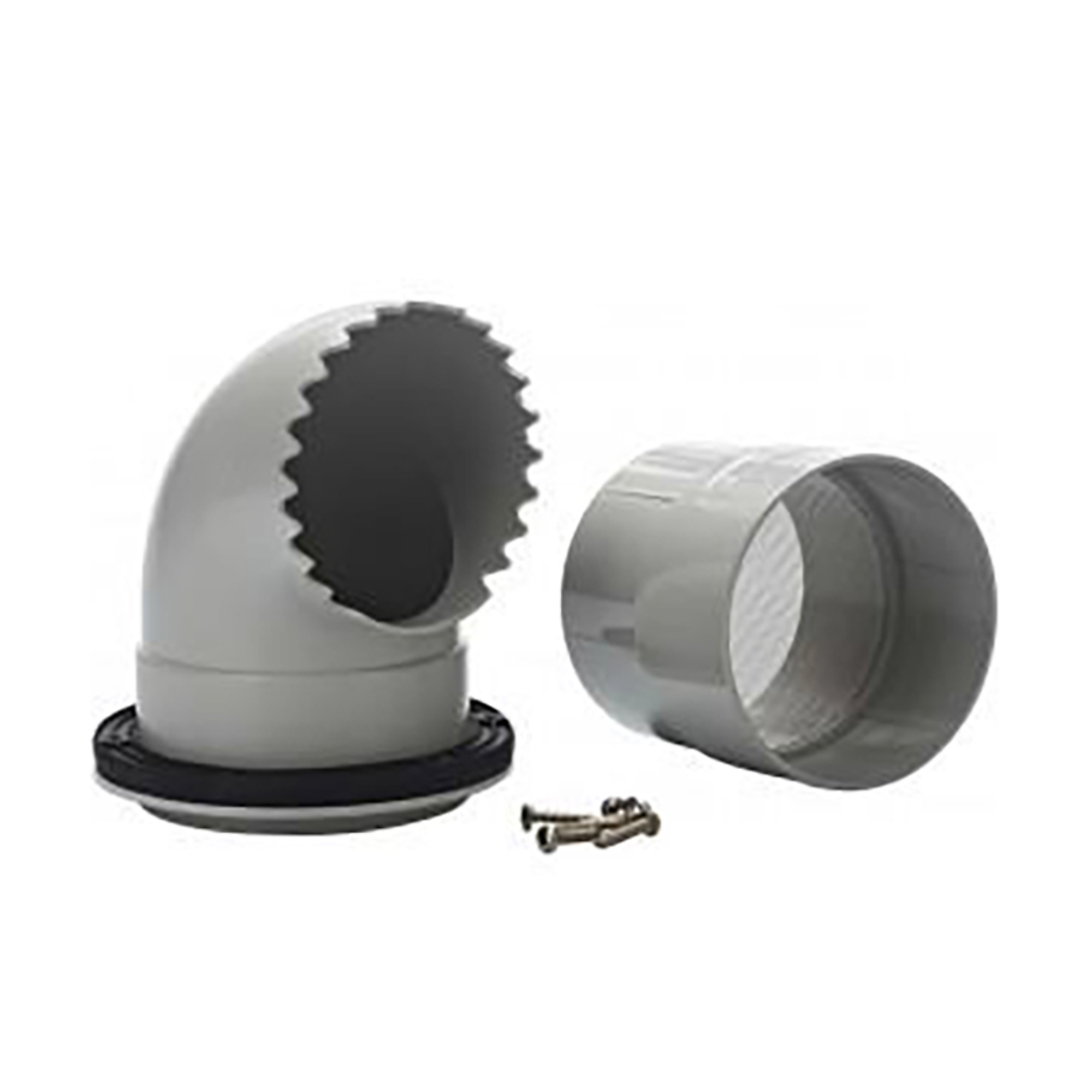 Bushman Tank Overflow Kit — 4in., Flanged, For Poly Mart Tanks, Model# TATO98